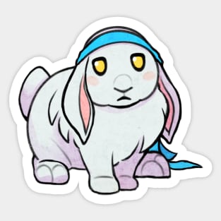 Lan Zhan bunny Sticker